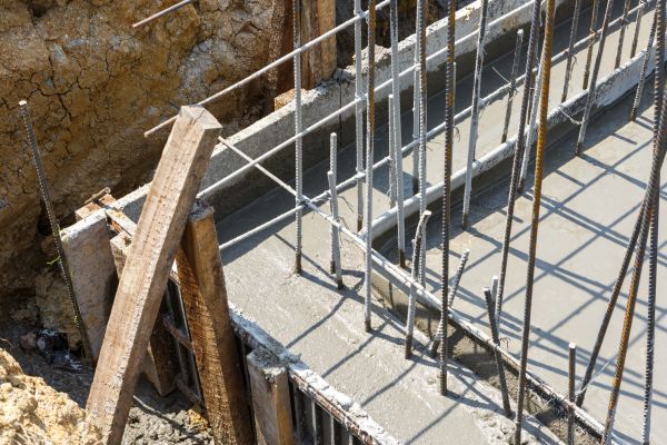 Concrete Footing Pouring in Sparks