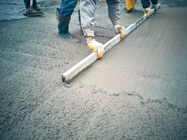 Cement Slab Installation in Sparks