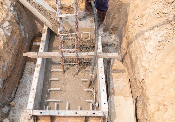 Cement Foundation Pouring in Sparks