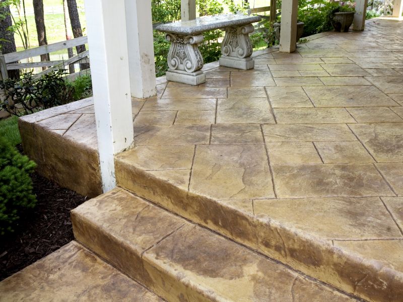 Stamped Concrete Patios