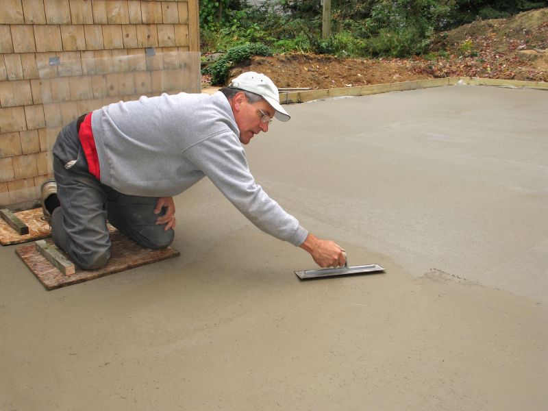 Autumn Concrete Work