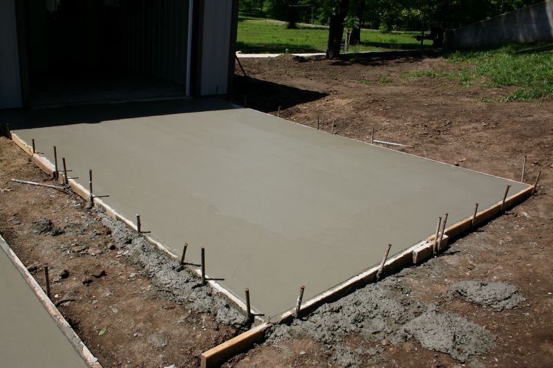 Concrete Pads Installation